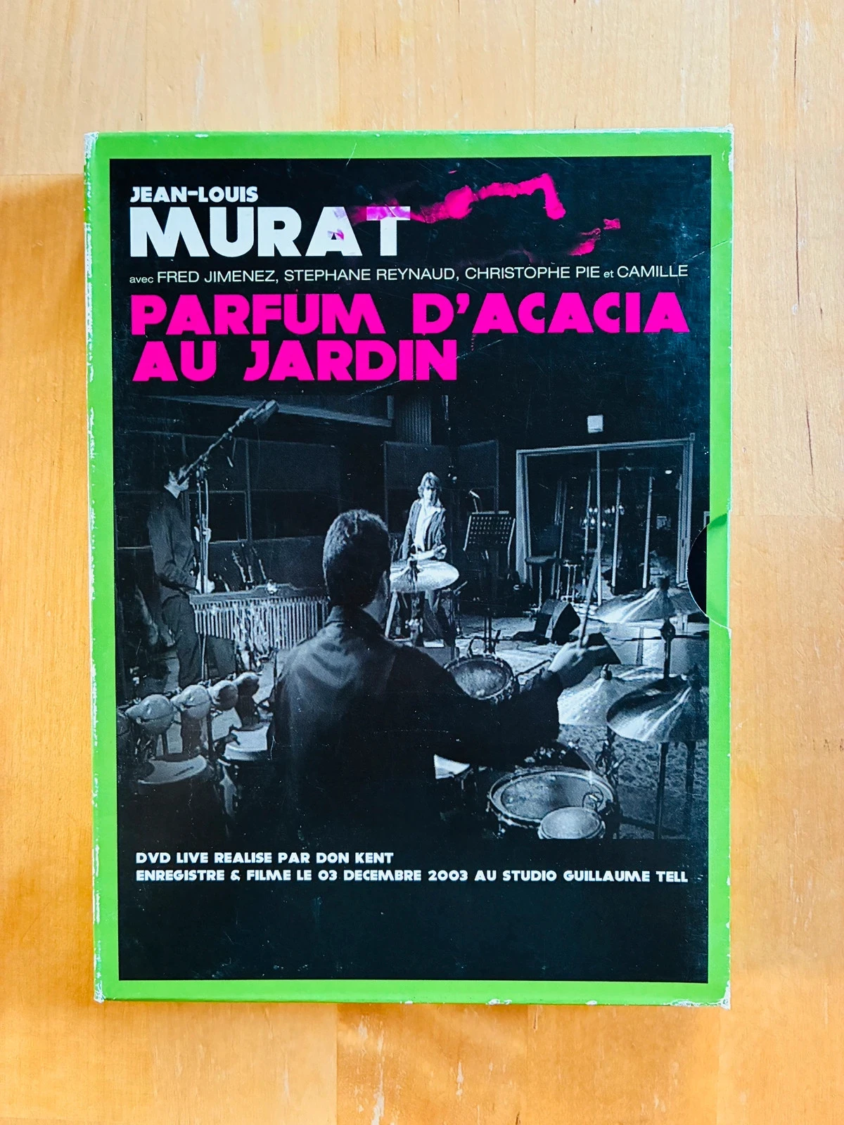 Coffret DVD CD Jean-Louis Murat Parfum d’acacia au jardin édition collector.